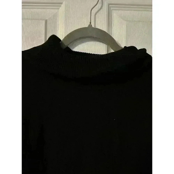 89th + Madison Women Black Turtleneck Sweater XL - Picture 3 of 7